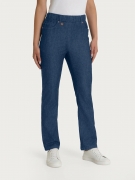 Ragno Jeans ampio alla caviglia con strass in Denim