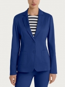 Ragno Blazer con due bottoni in Satin Power â Blueberry