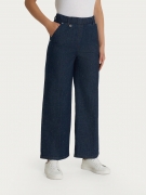 Ragno Jeans ampio alla caviglia con strass in Light Denim