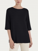 Ragno Maglia con manica 3/4 in misto di viscosa crepe