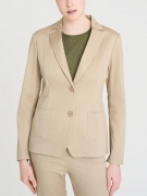Ragno Blazer a due bottoni in raso Power - Crema irlandese