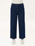 Ragno Jeans ampio alla caviglia in 4 Seasons Denim - Persia